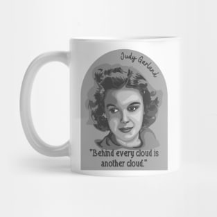 Judy Garland Portrait and Quote Mug